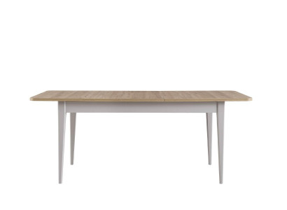 Iessdësch Auszuchs Dësch Iesszëmmerdësch Holz Griis Iesszëmmerdësch