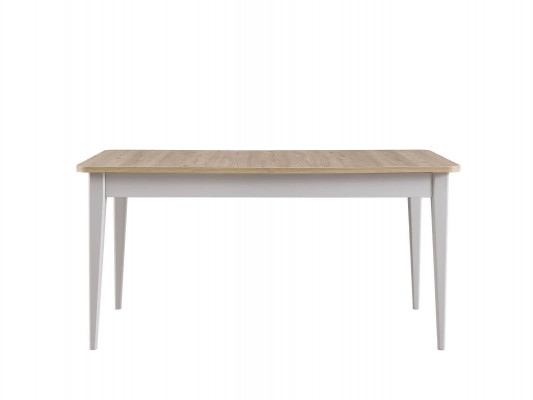 Iessdësch Auszuchs Dësch Iesszëmmerdësch Holz Griis Iesszëmmerdësch