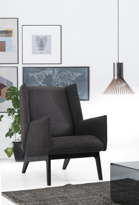 Sofagarnitur Sofa 3 Sëtzer Fotel Dräisëtzer Gro Modern Stoff Sëtz