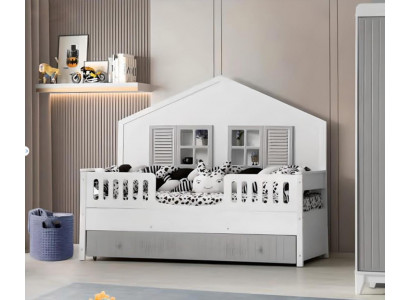 Modern Kannerbett a Gro Faarf Luxus Design Miwwelen fir déi Klengst