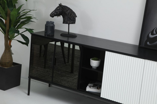 Sideboard Kommode Anrichte Holz Modern Wäiss Wunnzëmmer Kommoden Design