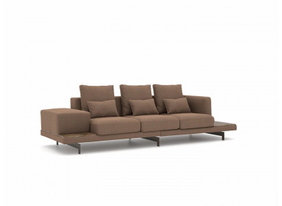 Canapé Canapé Dräisëtzer Wunnzëmmer Polstersofas Design Polstermöbel Textil Nei