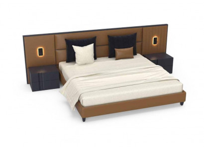 Luxus Schlofkummer Nuetstand Better Bett 3-Stéck Design Ariichtung Komplett Set