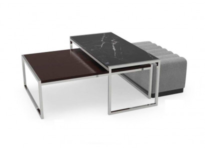 Wunnzëmmer Set Modern Luxus Sofagarnitur 3 Deeler Polstermöbler Textil Nei