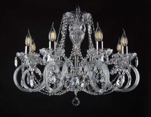 Krounljus Luucht Luuchten Kristall Luuchten Bohemia Deckel