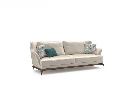 Wunnzëmmer Modern Drësëtzereg Wäiss Canapé Couch Design Ariichtung Polsterméubel