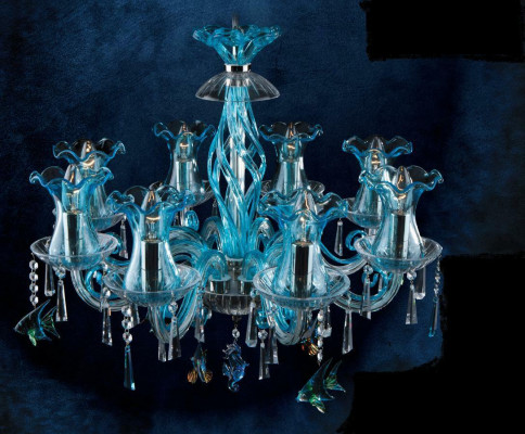 Kristall Krounluucht Hänkluucht Plafongsliicht Bohemia Lampe