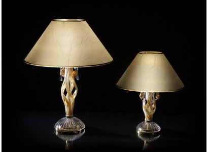 Dëschlampe antiken Stil Krounlüster Dëschtlampe Luucht Luuchten Kristallluuchten