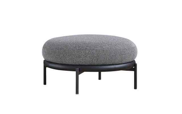 Groussen Wunnzëmmerpouf Ronnpouf Luxus Foussbank Gepolstert Nei