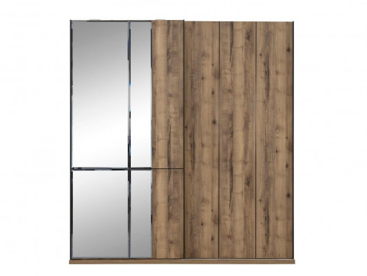 Design Kleederschief Kleederschaf Schief Braun Holz Spigel Nei