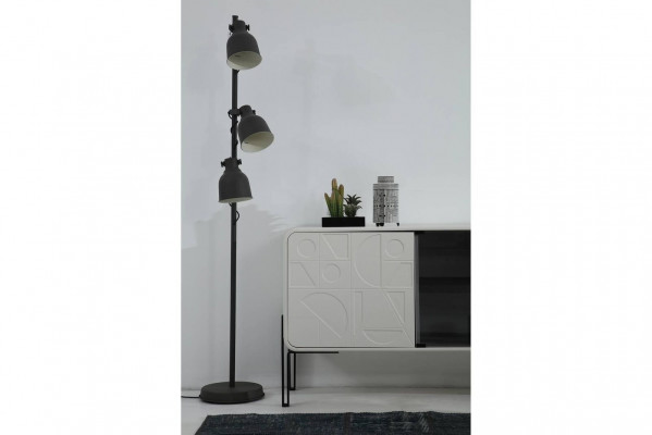 Iesszëmmer Grupp Iessdësch Still Sideboard Dësch Holz Set 8 Deeler Wäiss