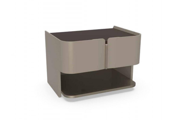 Grau Design Nuetsdësch Konsole Niewendëscher Schlofkummer Holz Luxus