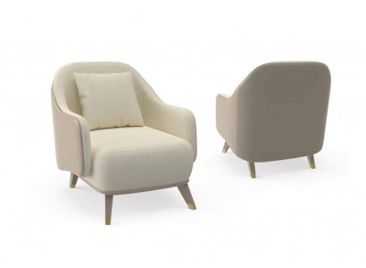 Sëtz 1 Sëtz Polstersofa Design Luxus Textil Canapé wäiss Sofa Nei