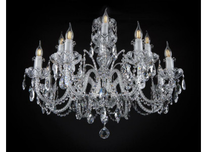 Krouneliicht Kristall Luucht Lampe Bohemia Plafonnière Hänkeluucht
