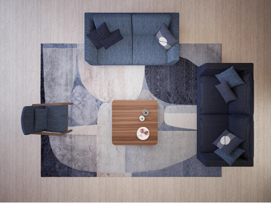 Canapé-Set Zweesëtzer Sofa Couch Fauteuil Polstersofa Modern Stoffsofa Nei