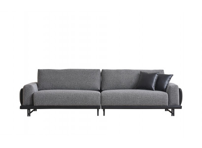 Groer Wunnzëmmer Dräisëtzer Luxus Polstermöbel Designer Holzkader