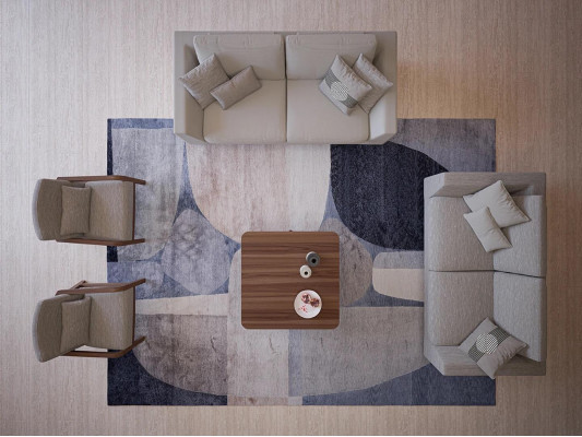 Design Sofa Set 3 Deeler Zweisitzer Sofa Couch Polsterméibel 2x Fautteuil Wunnzëmmer