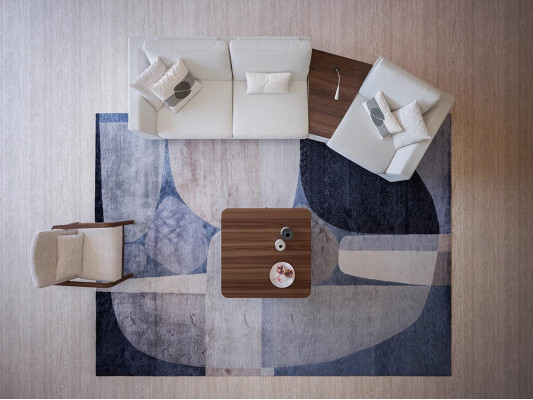 Luxus Sofa-Garnitur Komplett Dräisiichter Sofa Polsterméiwwelen Fauteuil Ariichtung