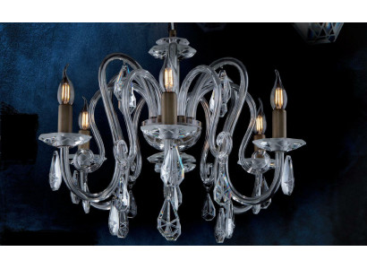 Kristallkronlecheren Hängeleucht Deckenleucht Bohemia vu Lampe