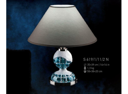 Dëschlampe am antike Stil Luucht Lanter Luuchten Luuchten Kristall Dësch Luuchten