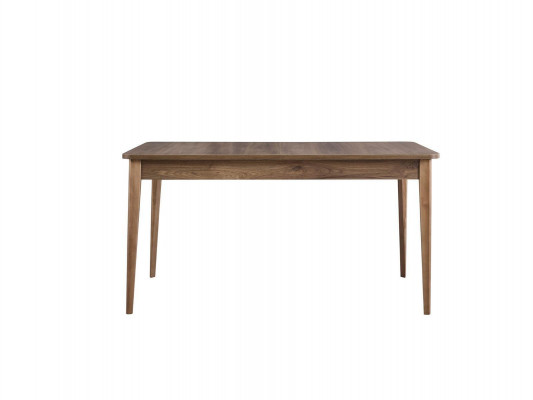 Iesszëmmerdësch Iessdësch Dësch Holz Braun Auszichbar 160 cm Iesszëmmer