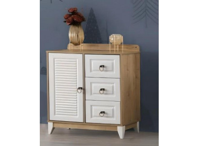 Perfekt Kand Kommode 94 cm luxuriéis Kandermöbel Hell Holz