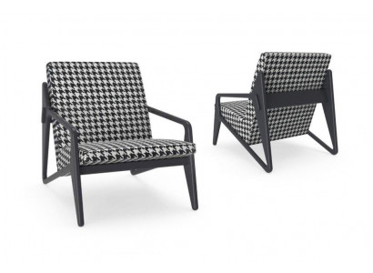 Luxus Fauteuil Wunnzëmmer Textil Fauteuil Modern Design Polsterung Nei