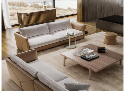 Canapé 3 Plaze Dräisëtzer Modern Stoff Gro Canapéën Design Wunnzëmmer Nei