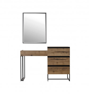 Luxus Schlofkummer Garnitur Duebelbett Bett Holz Set 7 Stéck Braun Modern