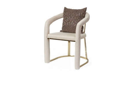 Beige Designer Stull Luxus Holzrahmen Designer Iesszëmmer Holz Still