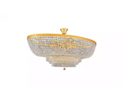 Plafongsliichter Luxus Kronluichter Plafongslamp Lustergold Kristalllamp.