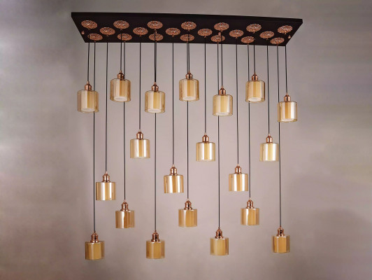 Plafongsbeliichtung Kronluucht Plafongsliicht Lüster Luucht Modern Gold