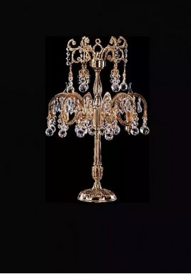 Dëschluucht Schlofzëmmer klassesch Nuetsdëschluucht Luxus Gold nei