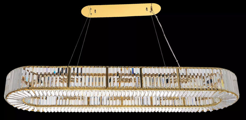 Dëschlamp Krounluucht Kristallluucht Luucht Luuchten Krounluucht Oval