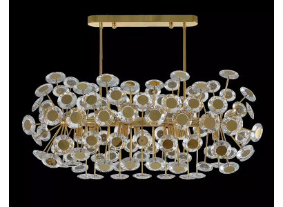 Krounluchter Luxus Wunnzëmmer Stil Modern Schlofzëmmer Luucht Lampe Gold