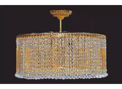 Luxus Luster Krounluchter Plafongsbeliichtung Plafongslicht Lampe Gold Luucht