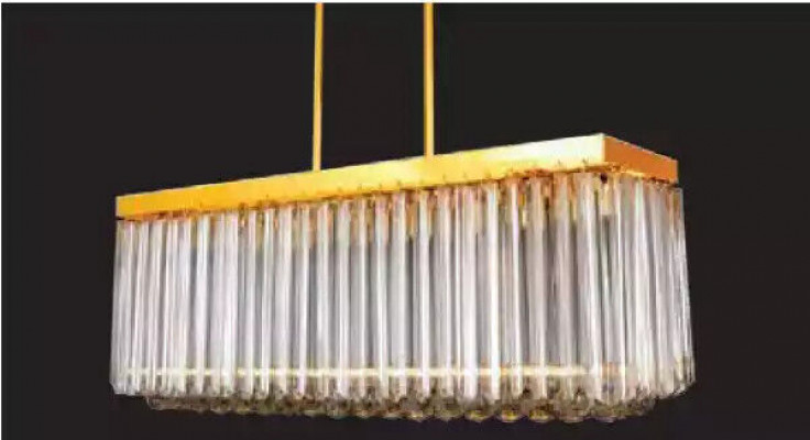 Krounluucht Stil Modern Luuchten Plafongsliicht nei Wunnzëmmer Gold