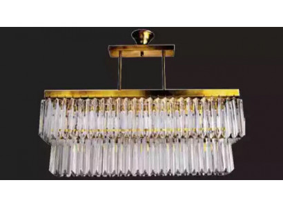 Krichthanger Modern Plafong Designer Luxus nei Wunnzëmmer Messing