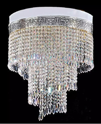 Lüster Plafonnière Sëlwer Kronleuchter Plafondlamp Kristall 40x70 Luucht