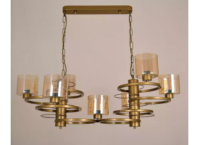 Modärn Plafongsluucht nei Plafongsliicht Wunnzëmmer Schlofzëmmer Gold