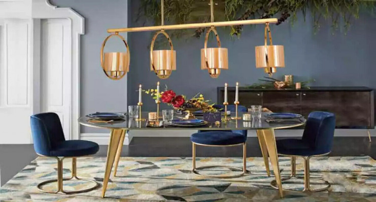 Plafongsliicht Plafongsliichter Lampe Luuchte Luuster Glas Luxus Iesszëmmer