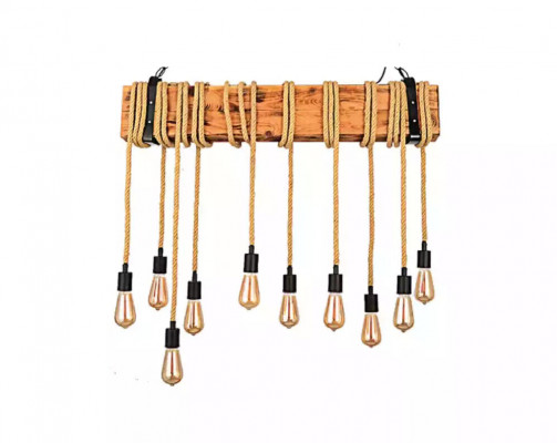 Luuchten Iessdësch Plafongsliicht Lüstere Krounluuchter Luucht Holz Liichten