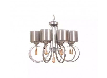 Plafongslamp schéin Glas Luuchten Luuchten Luuchten Wunnzëmmer Luster Luxus Sëlwer