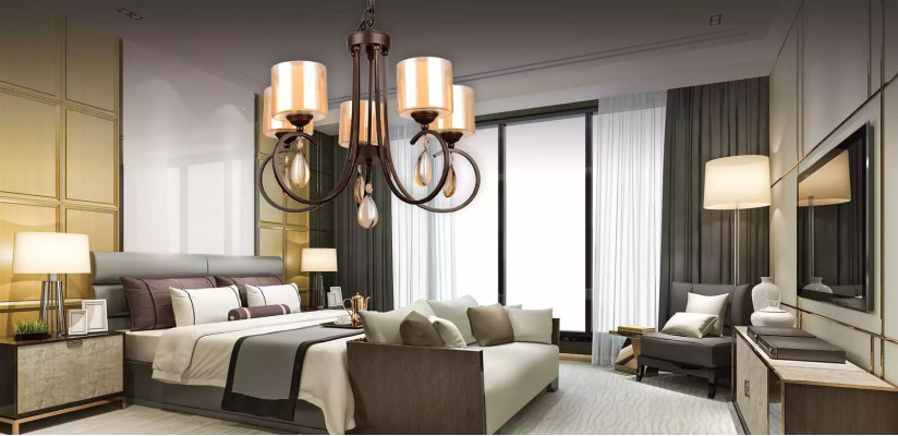 Plafongslampe Luxus Plafongsluchten Lüster Stil Plafongslucht Wunnzëmmer Lampe