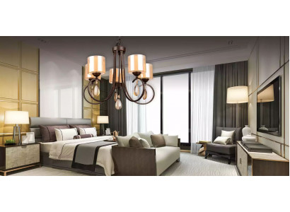 Plafongslampe Luxus Plafongsluchten Lüster Stil Plafongslucht Wunnzëmmer Lampe