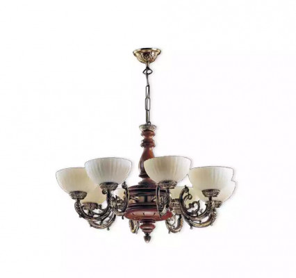 Plafonnièren Luster Lüster Plafongslamp Lampen Braun Klassiker