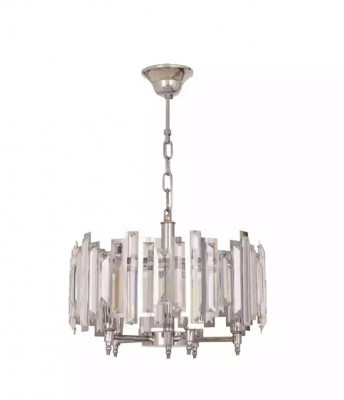 Ronn Lampe Luucht Sëlwer Plafongluucht Beliichtung Lampe 50x65cm