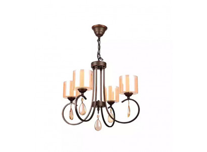 Deckenluucht Hänkend Design Modern Gold Wunnzëmmer Glas nei