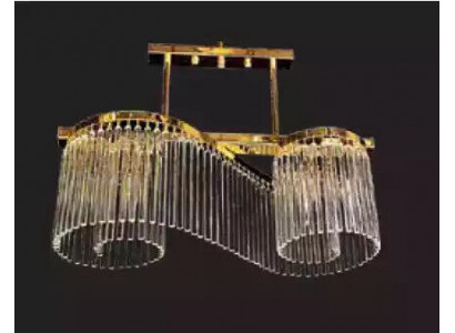 Krounluucht Déckenluucht Luxus Gold Déckenluucht Lüster Glas Modern