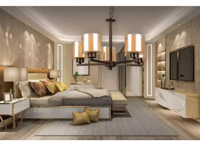 Krounluucht Wunnzëmmer Stil Modern Hänkeluucht Schlofzëmmer Luxus nei